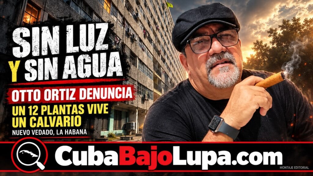 OTTO ORTIZ EXPLOTA POR LA CRISIS EN UN EDIFICIO DE 12 PLANTAS EN LA HABANA: “SIN LUZ, SIN AGUA Y SIN ELEVADORES”