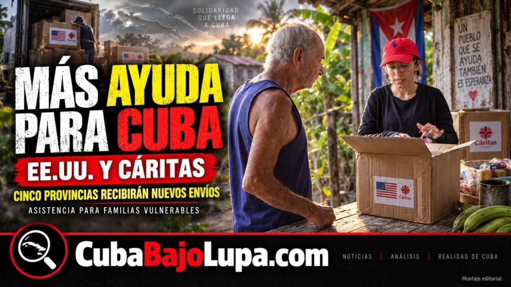 EE.UU. ANUNCIA MÁS AYUDA HUMANITARIA PARA CUBA: CINCO PROVINCIAS RECIBIRÁN NUEVOS ENVÍOS EN LAS PRÓXIMAS SEMANAS