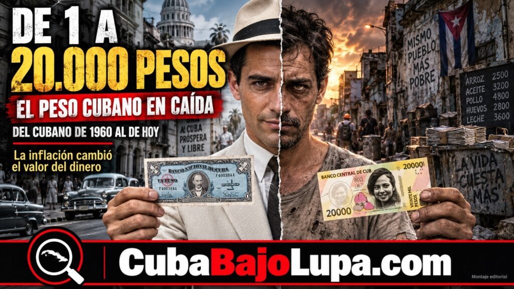 DE 1 A 20.000 PESOS: LOS NUEVOS BILLETES EXPONEN CUÁNTO HA CAMBIADO EL VALOR DEL DINERO EN CUBA