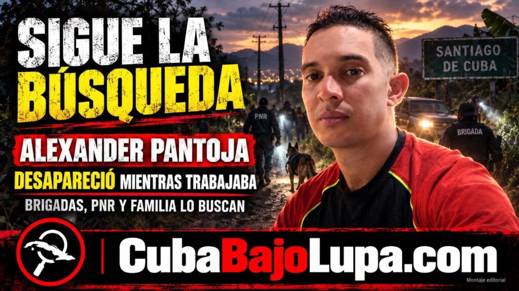 CONTINÚA LA BÚSQUEDA DE ALEXANDER PANTOJA, TRABAJADOR ELÉCTRICO DESAPARECIDO EN SANTIAGO DE CUBA