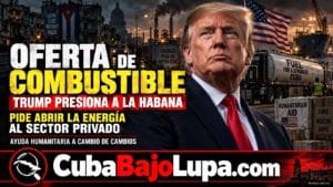 TRUMP OFRECE ASISTIR AL RÉGIMEN CON COMBUSTIBLE PERO A CAMBIO PIDE QUE LA INDUSTRIA ENERGÉTICA PASE A MANOS PRIVADAS