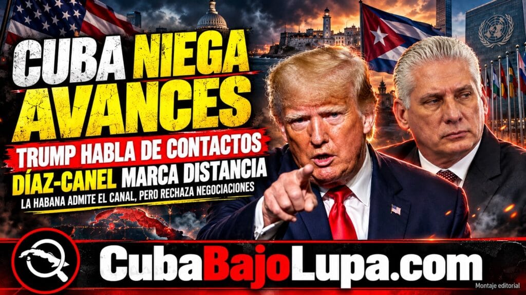 CUBA NIEGA AVANCES CON EE.UU. PESE A QUE TRUMP DICE QUE MARCO RUBIO LIDERA LAS CONVERSACIONES CON EL RÉGIMEN