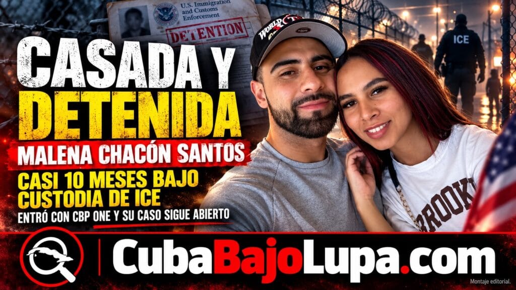 CUBANA CASADA CON VETERANO DEL EJÉRCITO LLEVA CASI 10 MESES DETENIDA POR ICE PESE A HABER ENTRADO CON CBP ONE
