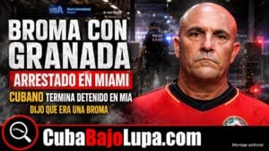CUBANO ES ARRESTADO EN EL AEROPUERTO DE MIAMI TRAS BROMEAR CON QUE LLEVABA UNA GRANADA EN SU EQUIPAJE