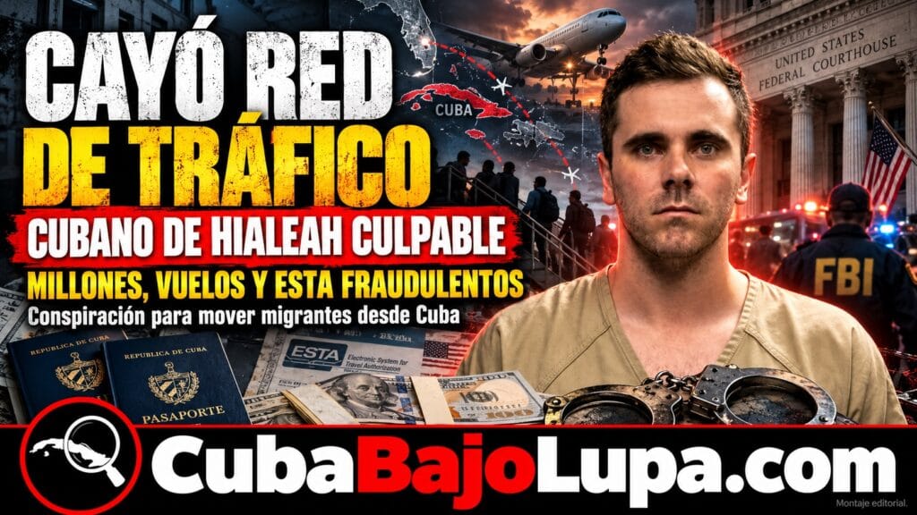 CUBANO DE HIALEAH ES DECLARADO CULPABLE POR RED INTERNACIONAL QUE INTRODUCÍA MIGRANTES DESDE CUBA POR 4 MIL DÓLARES