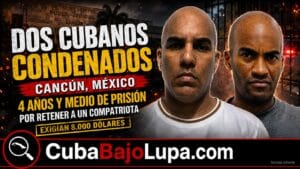 CONDENAN A DOS CUBANOS EN CANCÚN POR SECUESTRAR A UN COMPATRIOTA Y EXIGIR 8.000 DÓLARES A SU FAMILIA