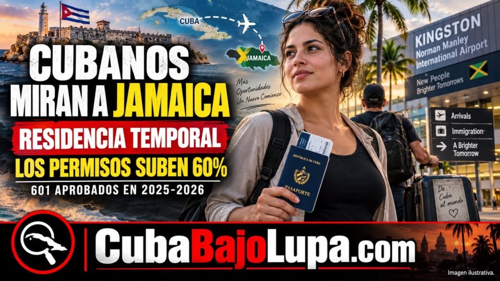 CADA VEZ MÁS CUBANOS MIRAN HACIA JAMAICA: MÁS DE 600 PERMISOS DE RESIDENCIA LES HAN SIDO ENTREGADOS EN EL ÚLTIMO AÑO