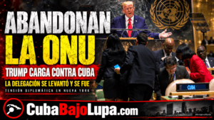 ¡CON EL RABO ENTRE LAS PATAS! DELEGACIÓN CUBANA ABANDONA LA ONU MIENTRAS TRUMP PRONOSTICA LA CAÍDA DEL RÉGIMEN EN LA ISLA