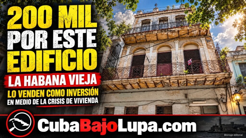 VECINOS DE LA HABANA VIEJA SE PONEN DE ACUERDO PARA VENDER POR 200 MIL DÓLARES EL EDIFICIO COMPLETO DONDE RESIDEN