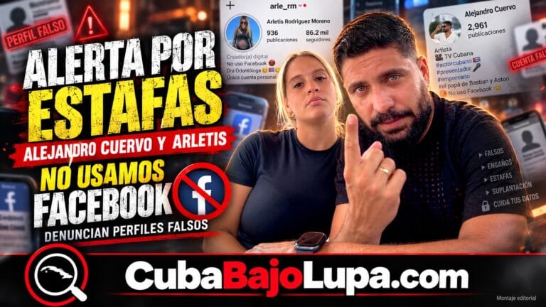 ALEJANDRO CUERVO Y SU ESPOSA DENUNCIAN ESTAFAS FACEBOOK USANDO SUS NOMBRES Y SU IMAGEN: “NO USAMOS ESA PLATAFORMA”