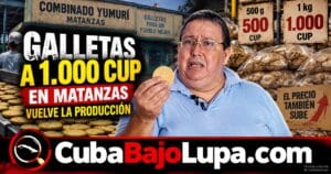 RÉGIMEN REABRE LA FÁBRICA DE GALLETAS DE MATANZAS PERO ADVIERTE QUE AHORA EL PRECIO SUBE A MIL PESOS EL KILOGRAMO PARA SER RENTABLE