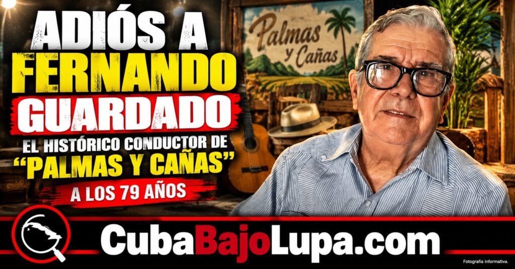 FALLECE FERNANDO GUARDADO, HISTÓRICO CONDUCTOR DE “PALMAS Y CAÑAS”, A LOS 79 AÑOS