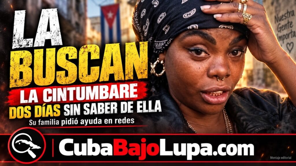 FAMILIA DE LA CINTUMBARE PIDE AYUDA PARA LOCALIZARLA TRAS DOS DÍAS SIN SABER DE ELLA