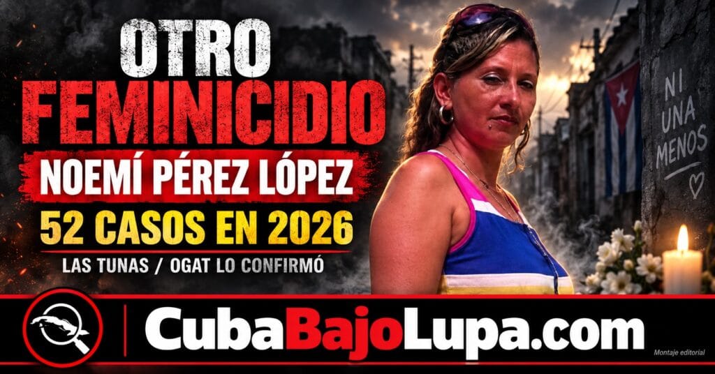OTRO FEMINICIDIO SACUDE CUBA: DOS HIJOS QUEDAN SIN SU MADRE TRAS ASESINATO DE UNA MUJER EN LAS TUNAS
