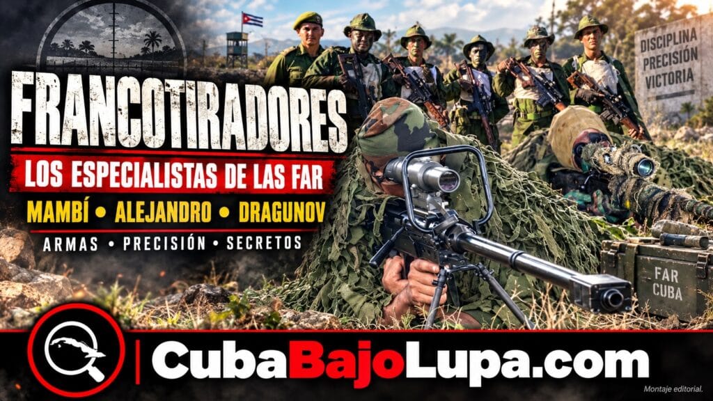 FRANCOTIRADORES Y ESPECIALISTAS: LOS HOMBRES QUE MULTIPLICAN EL PODER DE LAS TROPAS DE ÉLITE CUBANAS