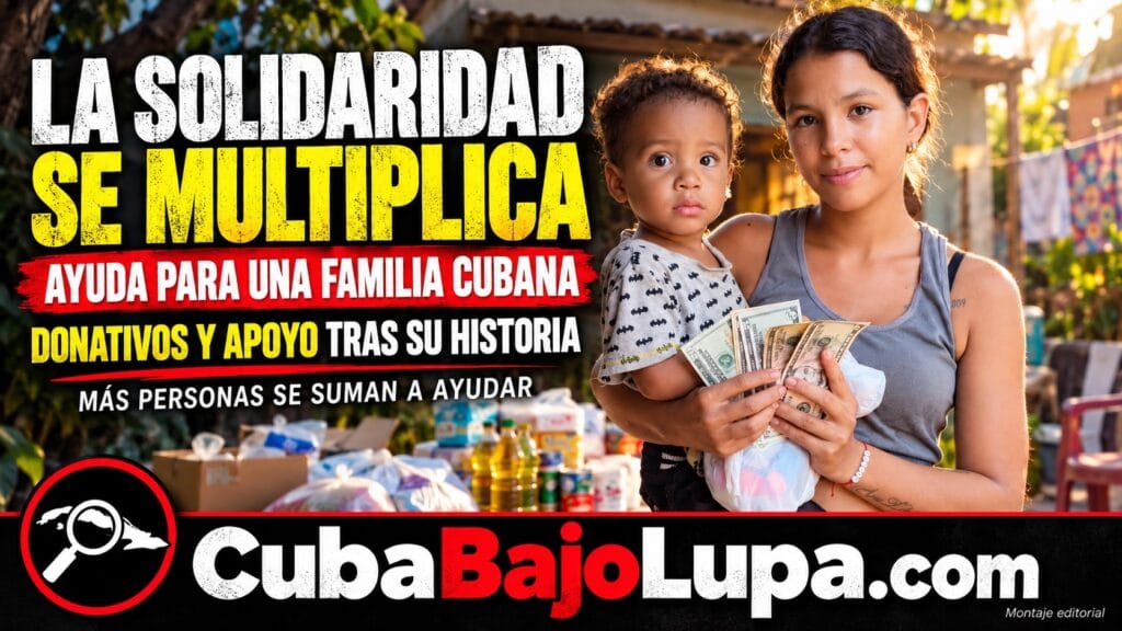 JOVEN MADRE CUBANA DE 16 AÑOS QUE VENDE MANÍ PARA SUBSISTIR RECIBE DONATIVOS TRAS DIFUNDIRSE SU HISTORIA EN REDES SOCIALES