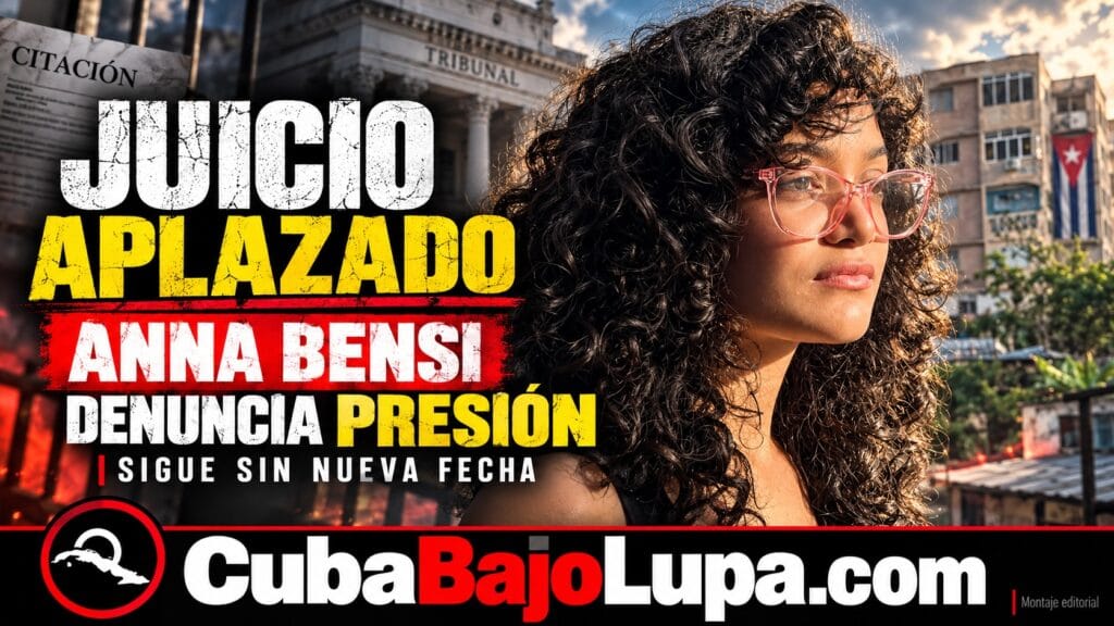 ANNA BENSI DENUNCIA QUE SU JUICIO FUE APLAZADO Y QUE EL POLICÍA QUE LA ACUSA LE EXIGE UNA DISCULPA PÚBLICA EN REDES SOCIALES