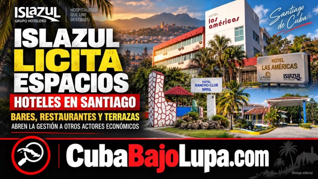 RÉGIMEN DEJARÁ EN MANO PRIVADA LA GESTIÓN DE HOTELES, BARES, RESTAURANTES Y CAFETERÍAS QUE ERAN ESTATALES EN SANTIAGO DE CUBA