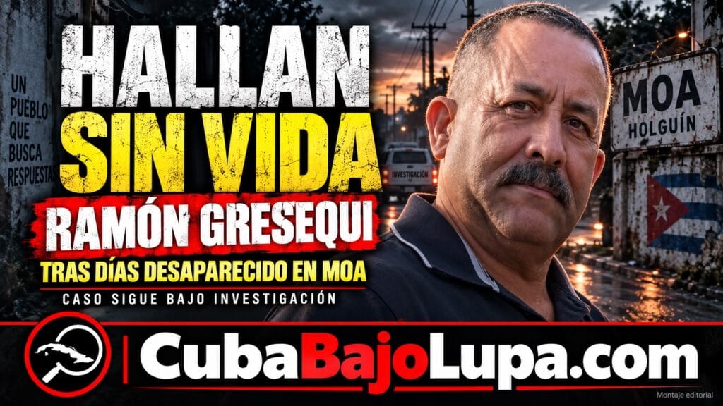 ENCUENTRAN SIN VIDA A TRABAJAR DE LA EMPRESA DEL NÍQUEL DE MOA QUE ESTABA REPORTADO COMO DESAPARECIDO