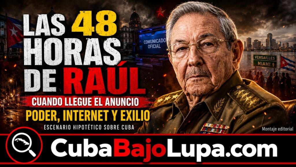 LAS 48 HORAS ALREDEDOR DEL ANUNCIO DE LA MUERTE DE RAÚL CASTRO: CÓMO PODRÍA MOVERSE EL PODER EN CUBA