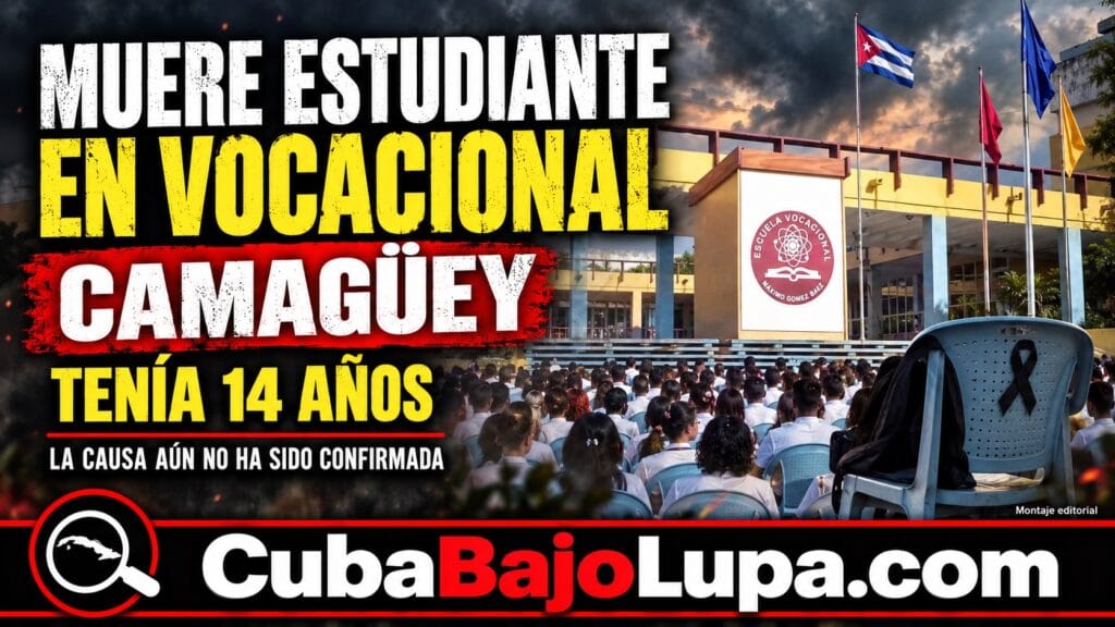 MUERE ESTUDIANTE DE 14 AÑOS EN ESCUELA VOCACIONAL DE CAMAGÜEY TRAS UNA EMERGENCIA RESPIRATORIA: NO HABÍA TRANSPORTE