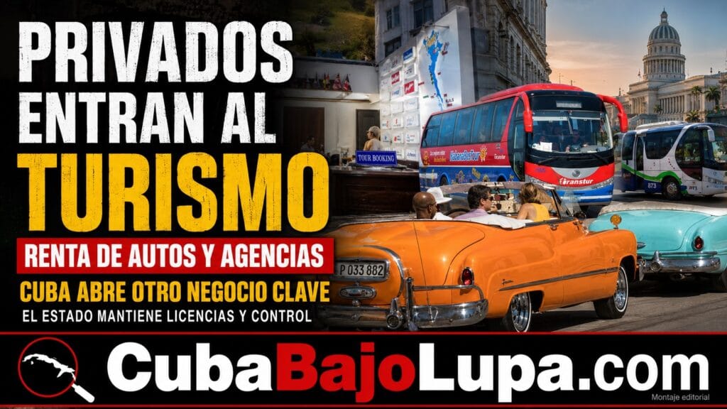 RÉGIMEN PERMITIRÁ A NEGOCIOS PRIVADOS GESTIONAR LA RENTA DE AUTOS, EL TRANSPORTE TURÍSTICO Y LAS AGENCIAS DE VIAJES