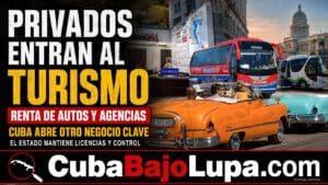 RÉGIMEN PERMITIRÁ A NEGOCIOS PRIVADOS GESTIONAR LA RENTA DE AUTOS, EL TRANSPORTE TURÍSTICO Y LAS AGENCIAS DE VIAJES