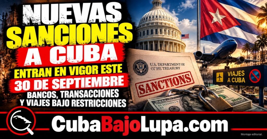 ¡ULTIMA HORA! ESTADOS UNIDOS ANUNCIA RESTRICCIONES DE VIAJES Y BANCARIAS CONTRA CUBA