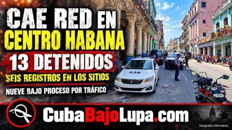 OPERATIVO ANTIDROGAS EN CENTRO HABANA DEJA 13 DETENIDOS Y SEIS VIVIENDAS REGISTRADAS