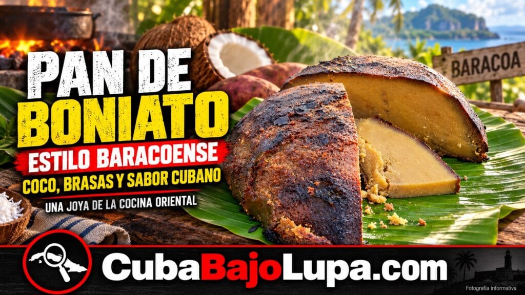 PAN DE BONIATO BARACOENSE: LA RECETA QUE GUARDA SIGLOS DE SABOR EN EL EXTREMO ORIENTAL DE CUBA