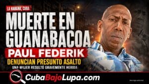 ROBO DE MOTOCICLETA TERMINA EN TRAGEDIA EN GUANABACOA: UN MUERTO Y UNA MUJER HERIDA