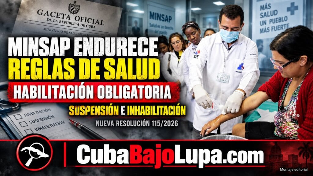RÉGIMEN ENDURECE LOS REQUISITOS PARA EJERCER CÓMO MÉDICO EN CUBA