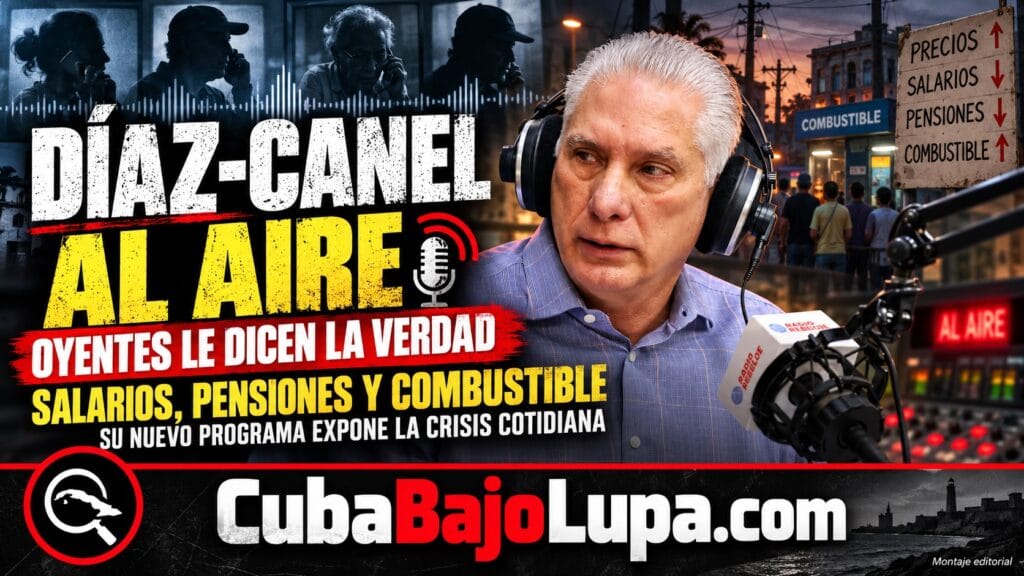 “LOS SALARIOS NO DAN PARA VIVIR”: CUBANOS LE CANTAN LAS CUARENTA A DÍAZ-CANEL EN SU ESTRENO COMO LOCUTOR RADIAL