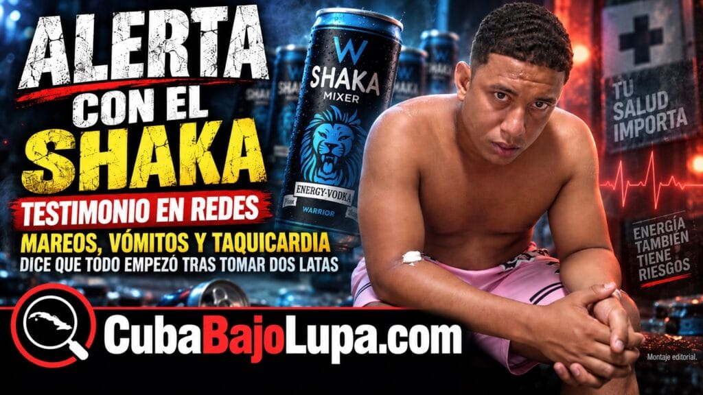CUBANO ALERTA SOBRE EL CONSUMO DE SHAKA TRAS SUFRIR MAREOS, VÓMITOS Y TAQUICARDIA: “PRIMERA Y ÚLTIMA VEZ”
