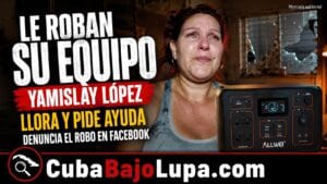 “ERA PARA MIS NIÑOS”: CUBANA DENUNCIA ENTRE LÁGRIMAS QUE LE ROBARON SU ECOFLOW TRAS SALIR DE CASA POR UNOS MINUTOS