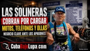 LAS “SOLINERAS” SE CONVIERTEN EN EL NUEVO NEGOCIO: CUBANOS PAGAN POR CARGAR TELÉFONOS, MOTOS Y OLLAS DURANTE LOS APAGONES