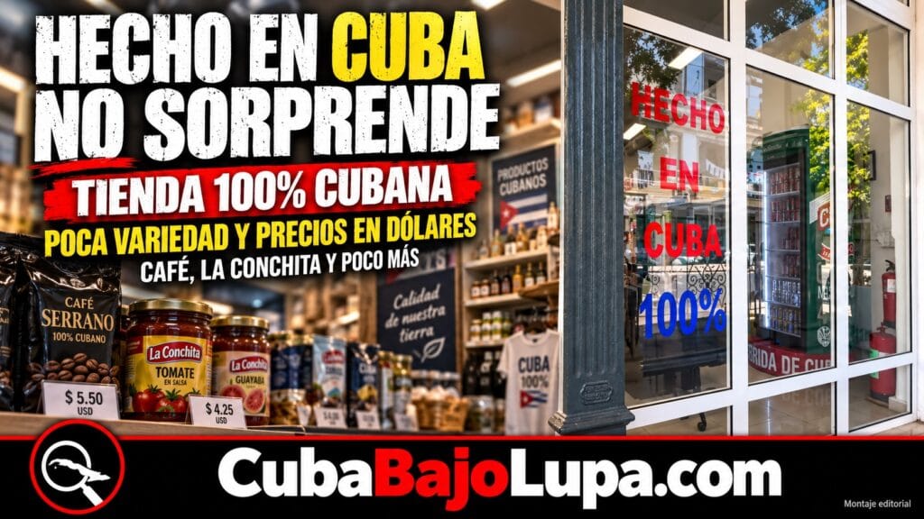 “HECHO EN CUBA 100%”: LA NUEVA TIENDA EN LA HABANA QUE VENDE EN DÓLARES TODO TIPO DE ALIMENTOS PRODUCIDOS EN CUBA