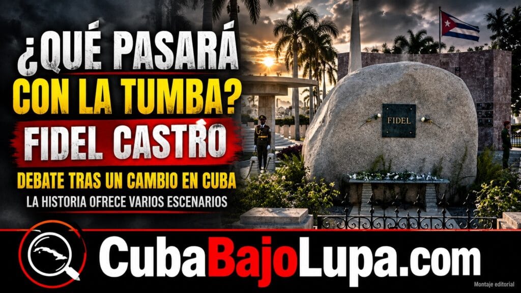 ¿QUÉ PODRÍA PASAR CON LA TUMBA DE FIDEL CASTRO TRAS UN CAMBIO POLÍTICO EN CUBA? ESTOS SON LOS ESCENARIOS POSIBLES