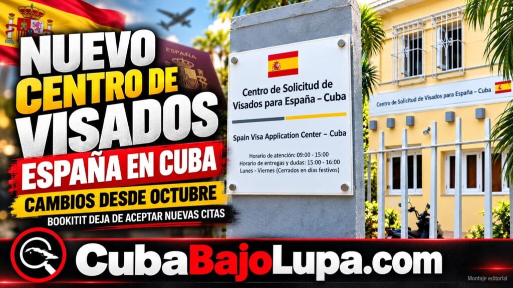 ESPAÑA CAMBIA EL SISTEMA DE VISADOS EN CUBA: NUEVO CENTRO COMENZARÁ A OPERAR EN OCTUBRE