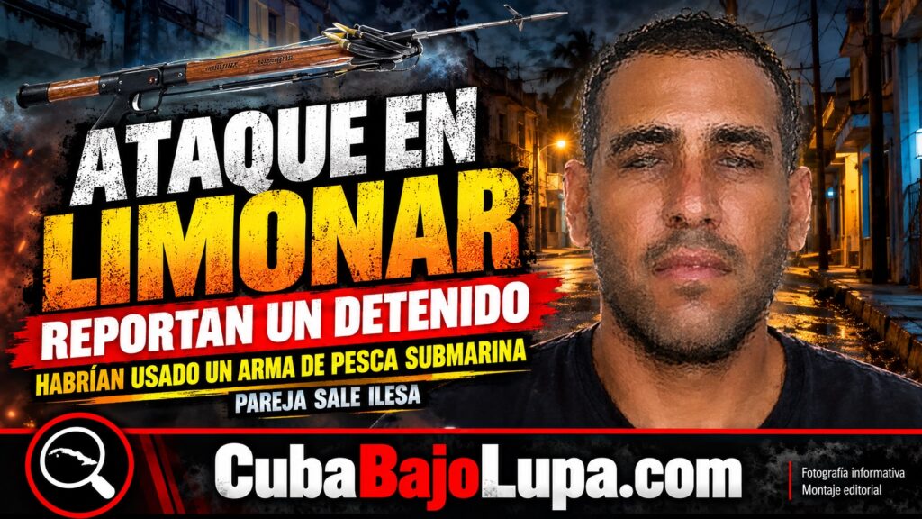 ARRESTAN CUBANO EN MATANZAS QUE INTENTÓ ASESINAR A UNA PAREJA EN SU PROPIA CASA CON UNA ESCOPETA DE PESCA SUBMARINA