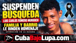 SUSPENDEN BÚSQUEDA DE ADOLESCENTE DESAPARECIDO EN EL MAR MIENTRAS SE BAÑABA CERCA DEL CASTILLO DEL MORRO EN LA HABANA