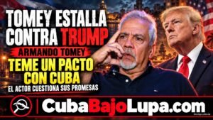 ARMANDO TOMEY ARREMETE CONTRA DONALD TRUMP Y ADVIERTE SOBRE UN ACUERDO CON EL RÉGIMEN: «ESTÁ DANDO TREMENDOS PATINAZOS»