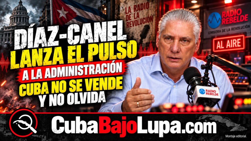 DIAZ-CANEL LANZA PULSO POLÍTICO A LA ADMINISTRACIÓN CON UNA ADVERTENCIA: «CUBA NO SE VENDE Y NO OLVIDA»
