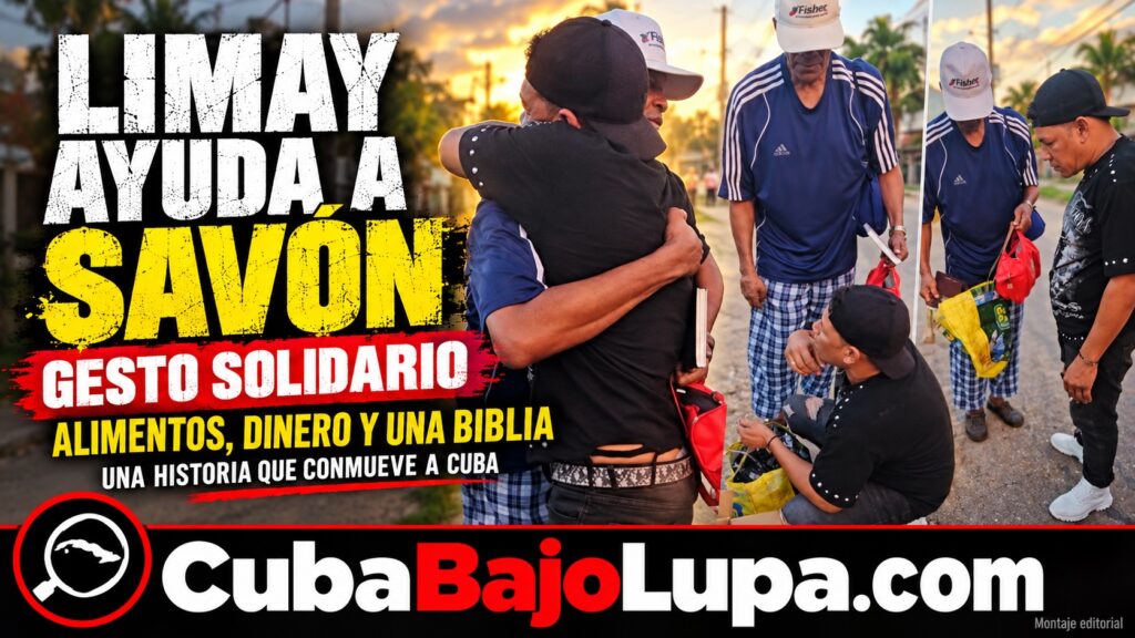 LIMAY BLANCO AYUDA A FÉLIX SAVÓN CON ALIMENTOS Y DINERO TRAS VIDEO QUE LO MUESTRA BUSCANDO COMIDA EN LA BASURA