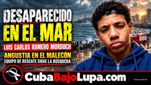 ADOLESCENTE DE 16 AÑOS DESAPARECE EN LA HABANA TRAS SER ARRASTRADO POR EL MAR EN EL MALECÓN