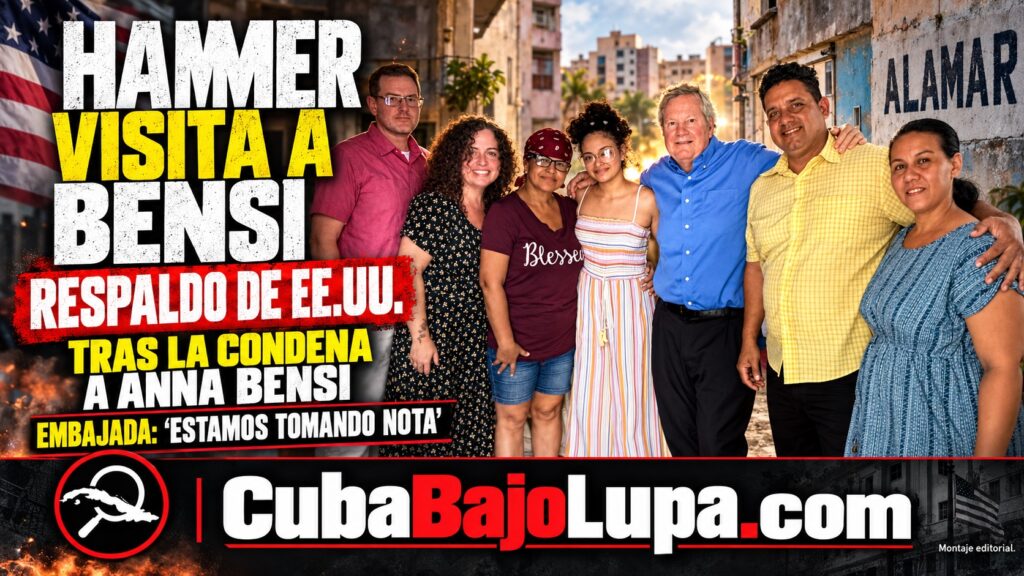 MIKE HAMMER VISITA A ANNA BENSI EN SU CASA Y EE.UU. CUESTIONA EL HOSTIGAMIENTO CONTRA LA ACTIVISTA