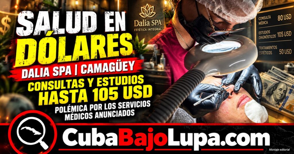 CONSULTAS MÉDICAS A 30 DÓLARES Y CHEQUEOS A 105 EN CUBA: EL ANUNCIO DE UN SPA QUE DESATÓ LA POLÉMICA EN CAMAGÜEY