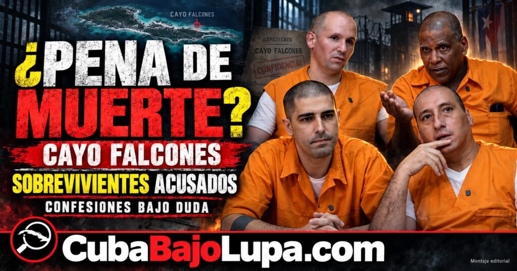 CUBA ADMITE POSIBLE PENA DE MUERTE PARA SOBREVIVIENTES DE CAYO FALCONES TRAS SUPUESTAS CONFESIONES BAJO CUSTODIA