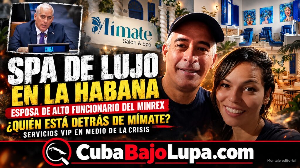DIPLOMÁTICA CUBANA, ESPOSA DE VICEPRIMER MINISTRO DEL MINREX, INAUGURA SPA DE LUJO EN LA HABANA