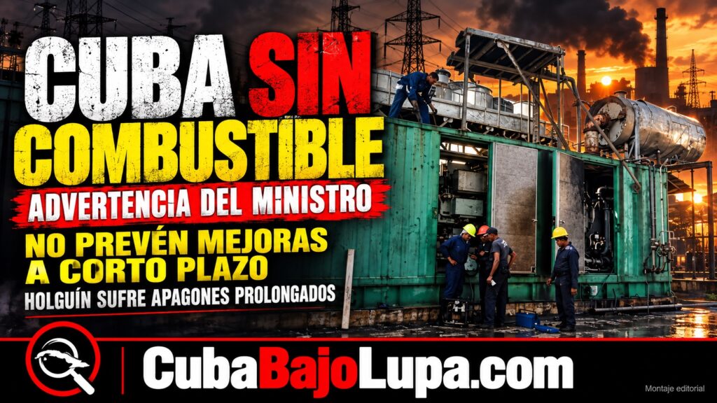 RÉGIMEN ADMITE COLAPSO TOTAL EN LA CRISIS DE COMBUSTIBLE Y RECONOCE QUE «NO TENDRÁ SOLUCIÓN A CORTO PLAZO»